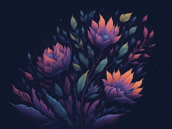 Download Abstract Botanical Art Illustration 7 - Botanical Collection