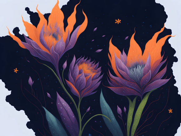 Download Abstract Botanical Art Illustration 10 - Botanical Collection