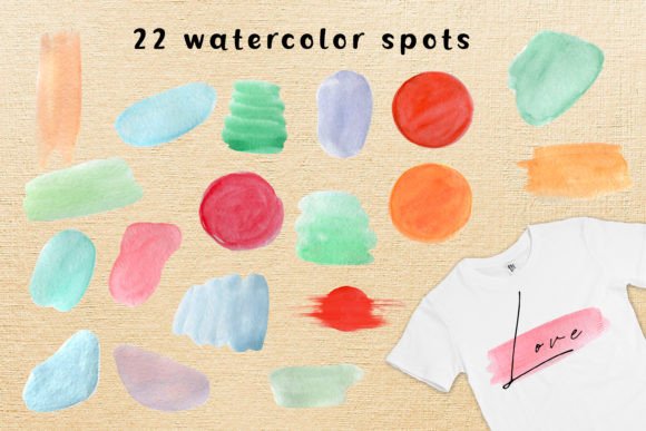 Download Watercolor Stains. Clipart Splash - Clipart Collection