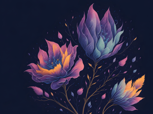 Download Abstract Botanical Art Illustration 2 - Botanical Collection