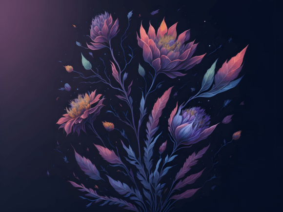 Download Abstract Botanical Art Illustration 6 - Botanical Collection