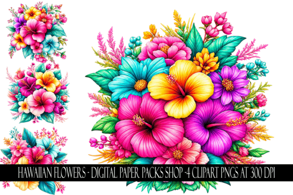 Download Hawaiian Flower Clipart - Clipart Collection
