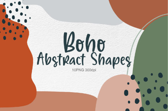 Download Boho Abstract Shapes Clipart - Clipart Collection