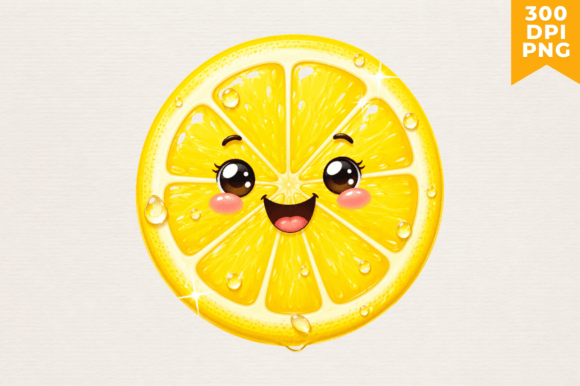 Download Lemon Citrus Slice Summer Vibe Clipart - Clipart Collection