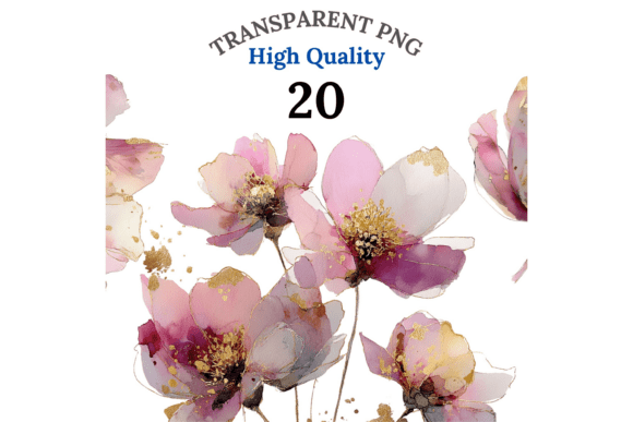 Download 20 Abstract Watercolor Floral Clipart - Clipart Collection