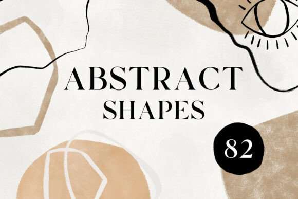 Download Abstract Shapes Clipart - Minimal Modern - Clipart Collection