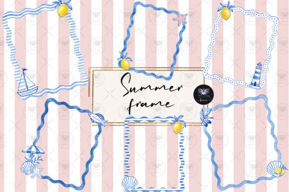 Download Summer Frame Clipart Watercolor - Clipart Collection
