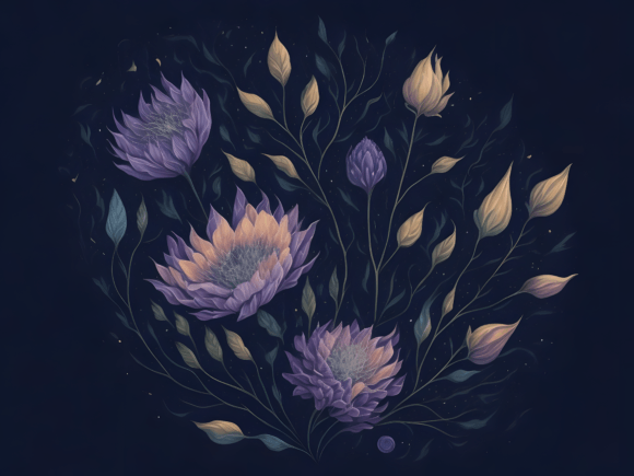 Download Abstract Botanical Art Illustration 11 - Botanical Collection