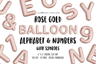 Download Rose Gold Foil Balloon Clipart - Clipart Collection