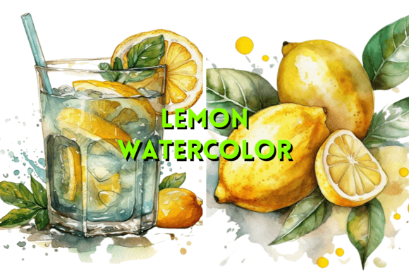 Download Lemon Fruit Watercolor Citrus Clipart - Clipart Collection