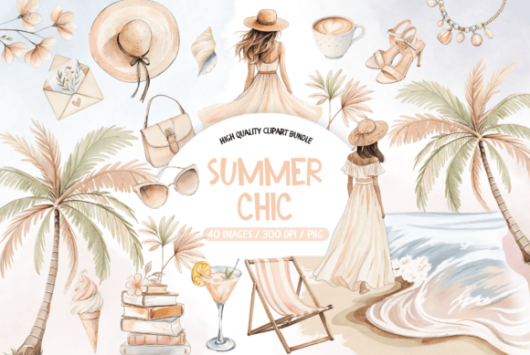 Download Summer Chic Clipart, Boho Summer PNG - Clipart Collection
